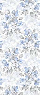 Rolgordijn voor het raam Bloemen