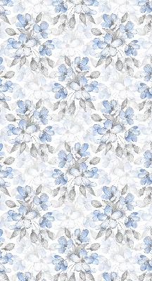 Rolgordijn voor het raam Bloemen