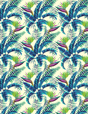 Rolgordijn verduisterend Tropische planten