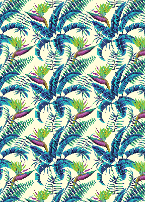 Rolgordijn verduisterend Tropische planten