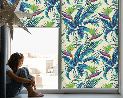 Rolgordijn verduisterend Tropische planten