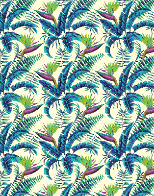 Rolgordijn verduisterend Tropische planten