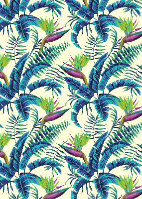 Rolgordijn verduisterend Tropische planten