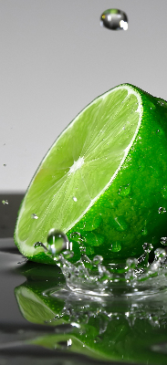 Rolgordijn verduisterend Limoenen in water