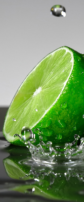 Rolgordijn verduisterend Limoenen in water