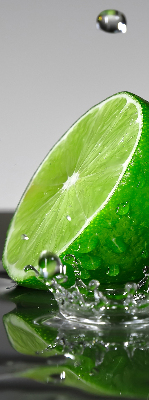 Rolgordijn verduisterend Limoenen in water