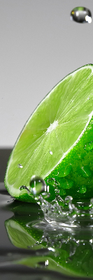 Rolgordijn verduisterend Limoenen in water