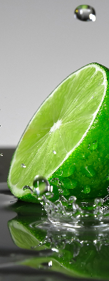 Rolgordijn verduisterend Limoenen in water