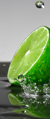 Rolgordijn verduisterend Limoenen in water