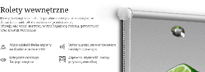 Rolgordijn verduisterend Limoenen in water