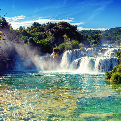 Rolgordijn verduisterend Waterval