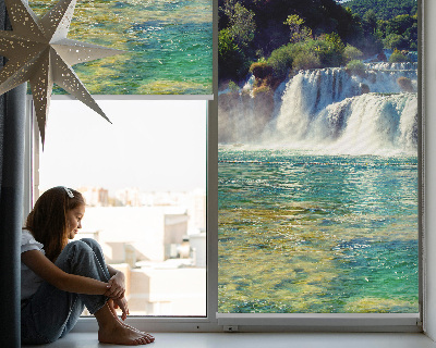 Rolgordijn verduisterend Waterval