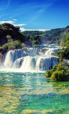 Rolgordijn verduisterend Waterval