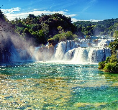 Rolgordijn verduisterend Waterval