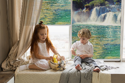 Rolgordijn verduisterend Waterval