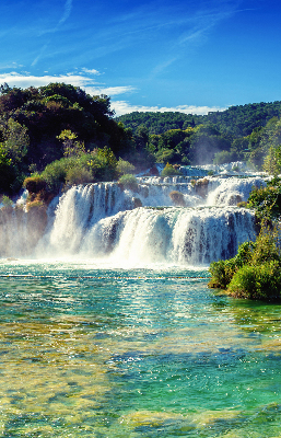 Rolgordijn verduisterend Waterval