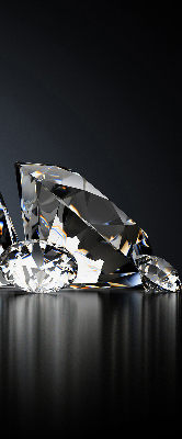 Rolgordijn voor het raam Diamanten