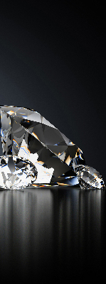 Rolgordijn voor het raam Diamanten