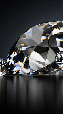 Rolgordijn voor het raam Diamanten