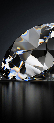 Rolgordijn voor het raam Diamanten