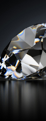 Rolgordijn voor het raam Diamanten