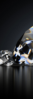 Rolgordijn voor het raam Diamanten