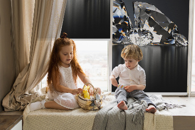 Rolgordijn voor het raam Diamanten