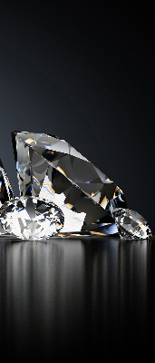 Rolgordijn voor het raam Diamanten