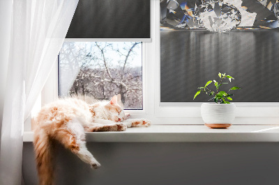 Rolgordijn voor het raam Diamanten