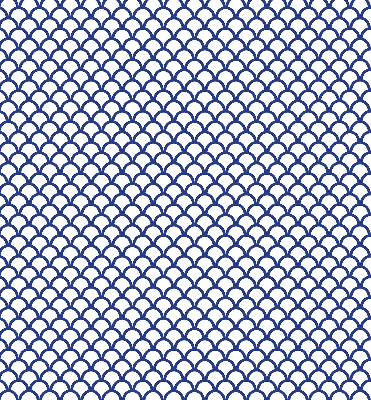 Rolgordijn verduisterend Blauwe schubben