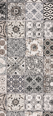 Rolgordijn voor het raam Portugese patronen