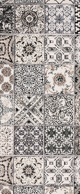 Rolgordijn voor het raam Portugese patronen