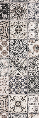 Rolgordijn voor het raam Portugese patronen