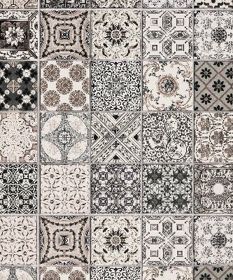 Rolgordijn voor het raam Portugese patronen