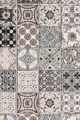 Rolgordijn voor het raam Portugese patronen