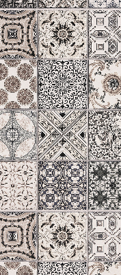 Rolgordijn voor het raam Portugese patronen