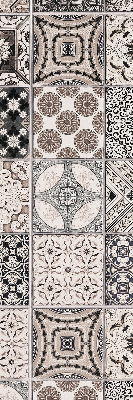 Rolgordijn voor het raam Portugese patronen