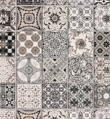 Rolgordijn voor het raam Portugese patronen