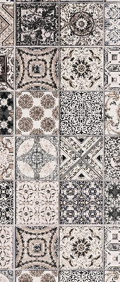 Rolgordijn voor het raam Portugese patronen