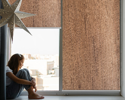 Rolgordijn verduisterend Hout