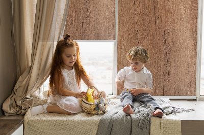 Rolgordijn verduisterend Hout