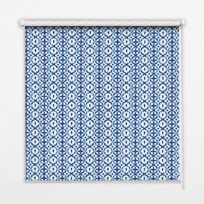 Rolgordijn verduisterend Blauwe vormen