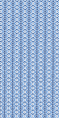 Rolgordijn verduisterend Blauwe vormen