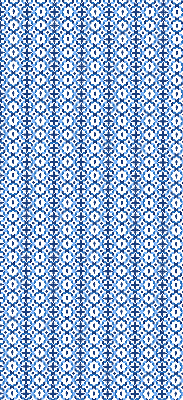 Rolgordijn verduisterend Blauwe vormen