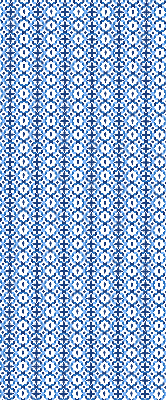 Rolgordijn verduisterend Blauwe vormen