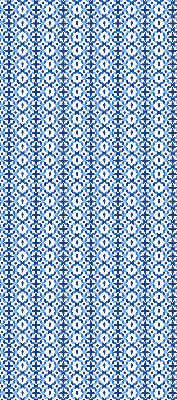 Rolgordijn verduisterend Blauwe vormen