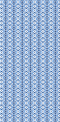 Rolgordijn verduisterend Blauwe vormen