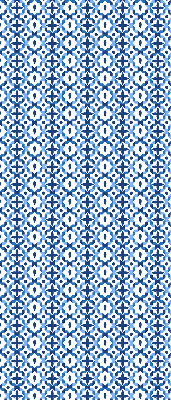 Rolgordijn verduisterend Blauwe vormen