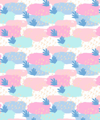 Rolgordijn voor het raam Sporen op een gekleurde achtergrond