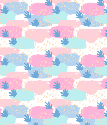 Rolgordijn voor het raam Sporen op een gekleurde achtergrond